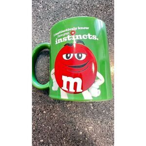 M&M's green mug 16oz